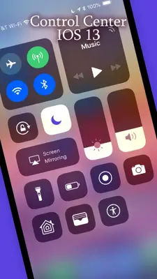 iOS 13 Control Center - iLauncher Phone - X Launc android App screenshot 9