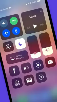 iOS 13 Control Center - iLauncher Phone - X Launc android App screenshot 3