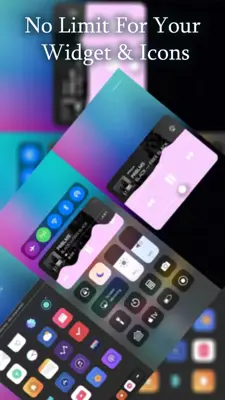 iOS 13 Control Center - iLauncher Phone - X Launc android App screenshot 5